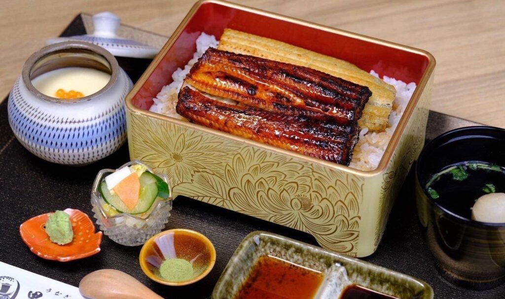 ภาพอาหารภายในร้าน Unagi Kurofune
