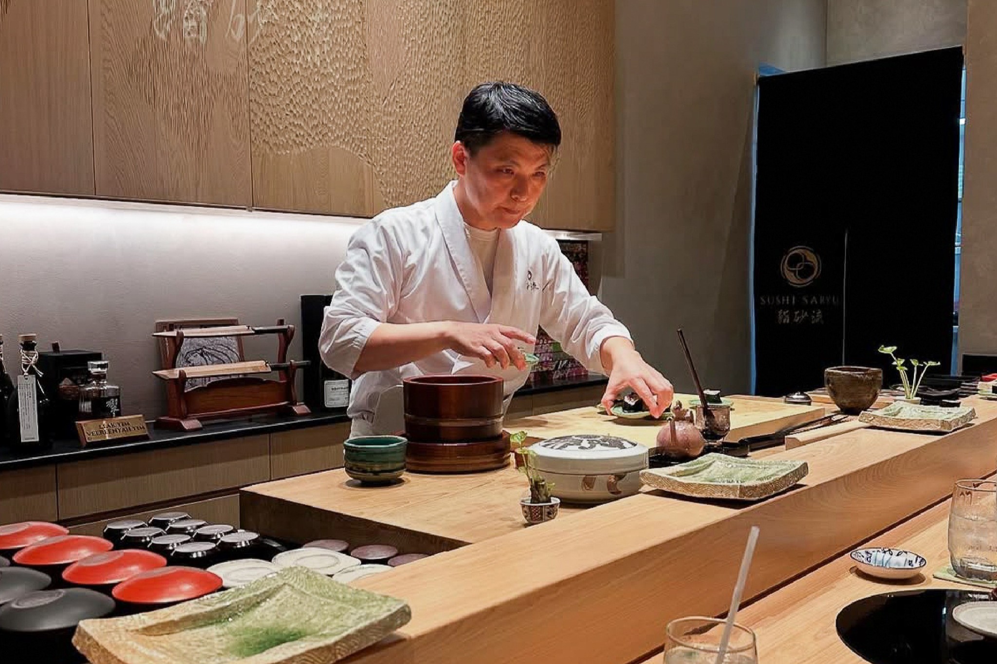 Sushi Saryu โอมากาเสะซูชิ สีลม ศาลาแดง ธนิยะ อาหารญี่ปุ่น ร้านอาหาร japanese restaurant