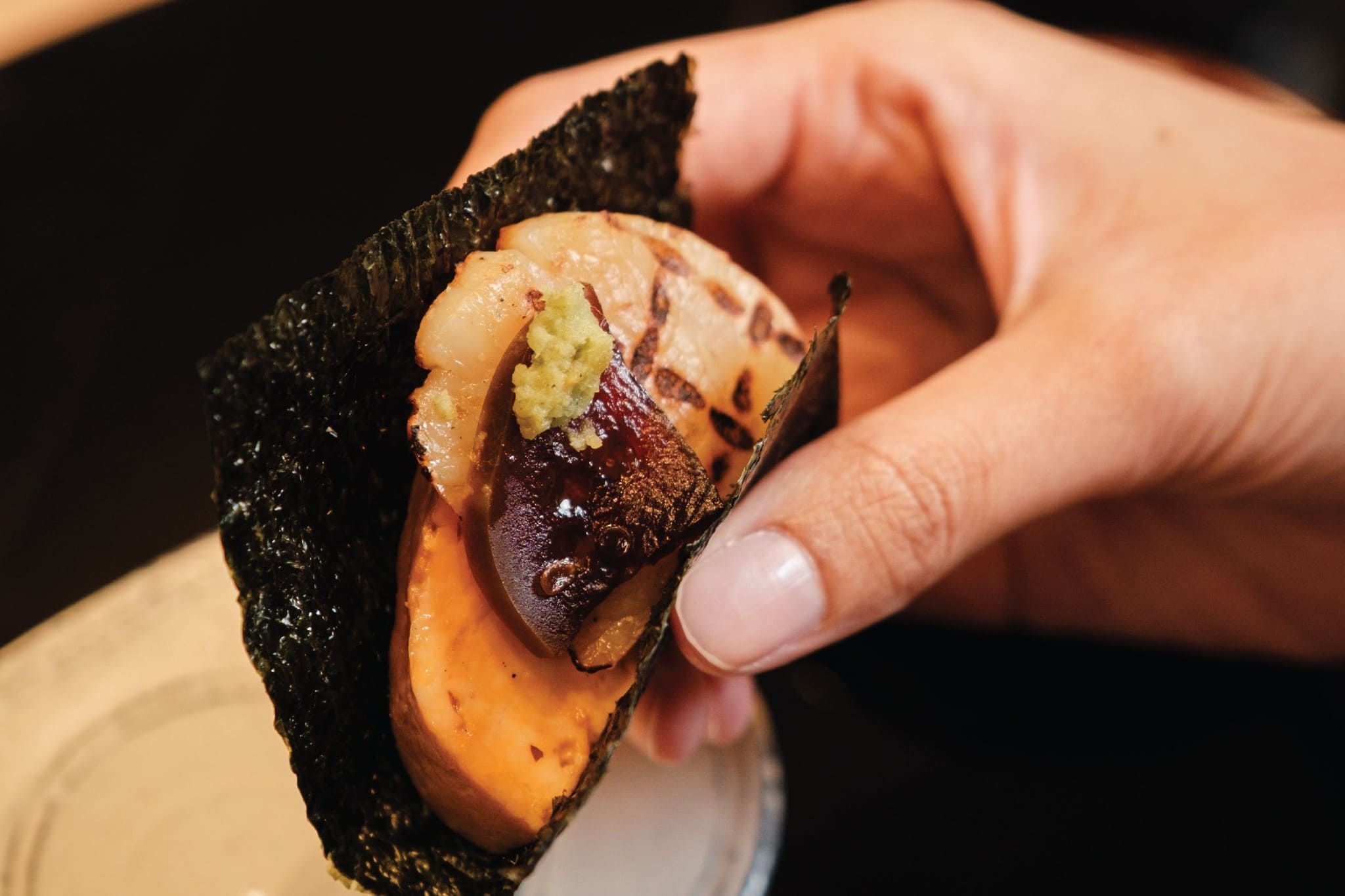 Sushi Saryu โอมากาเสะซูชิ สีลม ศาลาแดง ธนิยะ อาหารญี่ปุ่น ร้านอาหาร japanese restaurant