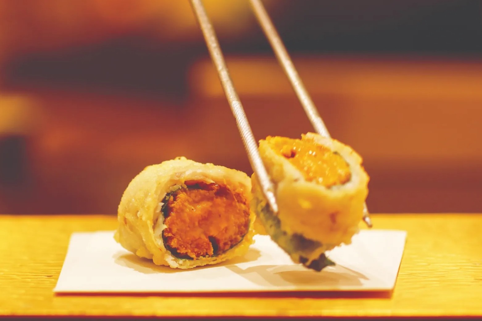 Ginza Tenharu โอมากาเสะ ซูชิ เทมปุระ ชิดลม อาหารญี่ปุ่น ร้านอาหาร japanese restaurant