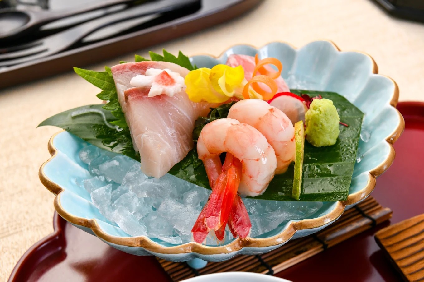 ห้องอาหารยามาซาโตะ Yamazato โรงแรม ดิ โอกุระ เพรสทีจ กรุงเทพฯ japanese restaurant อาหารญี่ปุ่น พรีเมียม