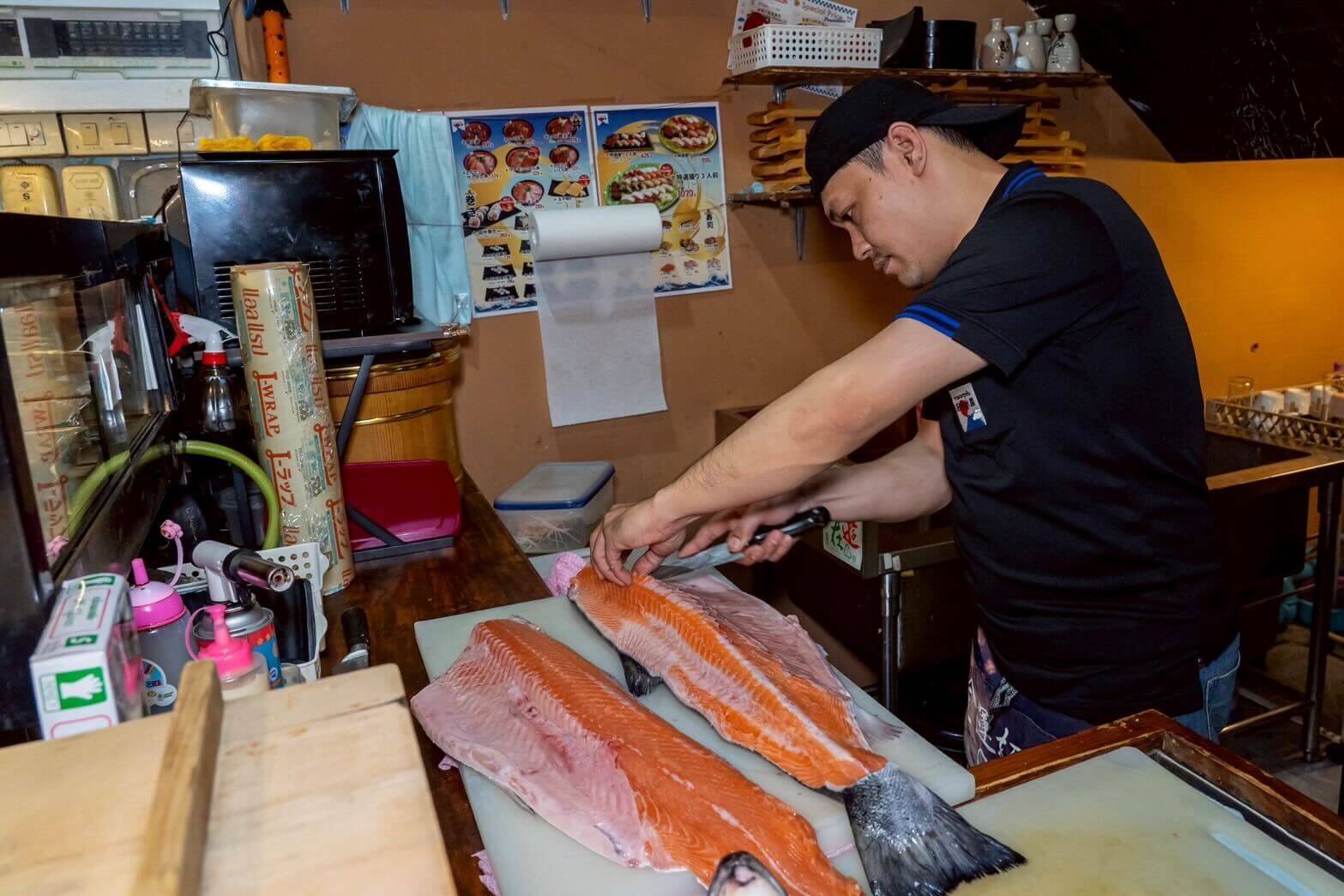 田中水産 Tanaka Suisan Phra Khanong ทานากะ ซูยซัน พระโขนง อิซากายะ ซูชิ