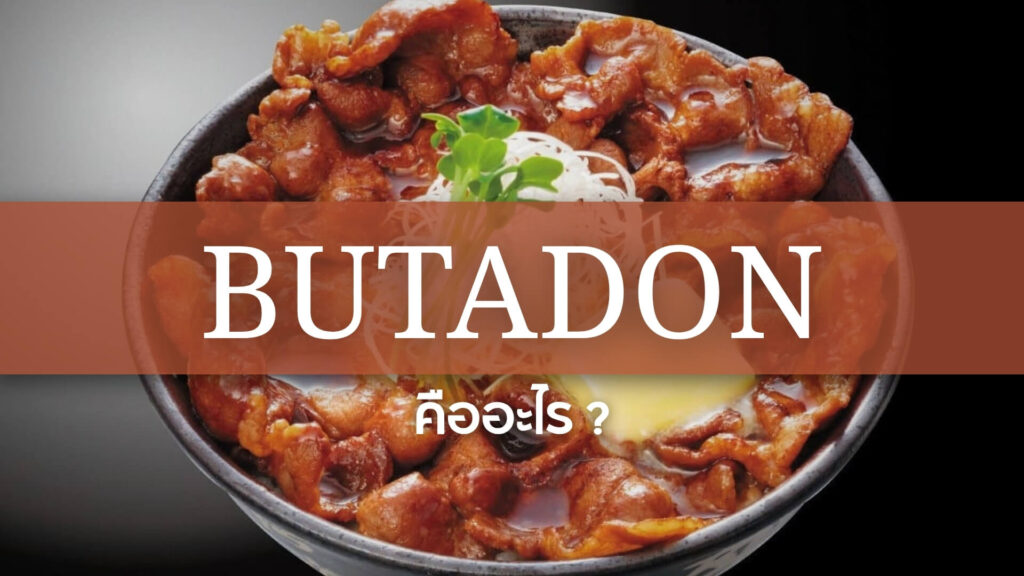 Butadon: บูตะด้ง หรือข้าวหน้าหมู คืออะไร