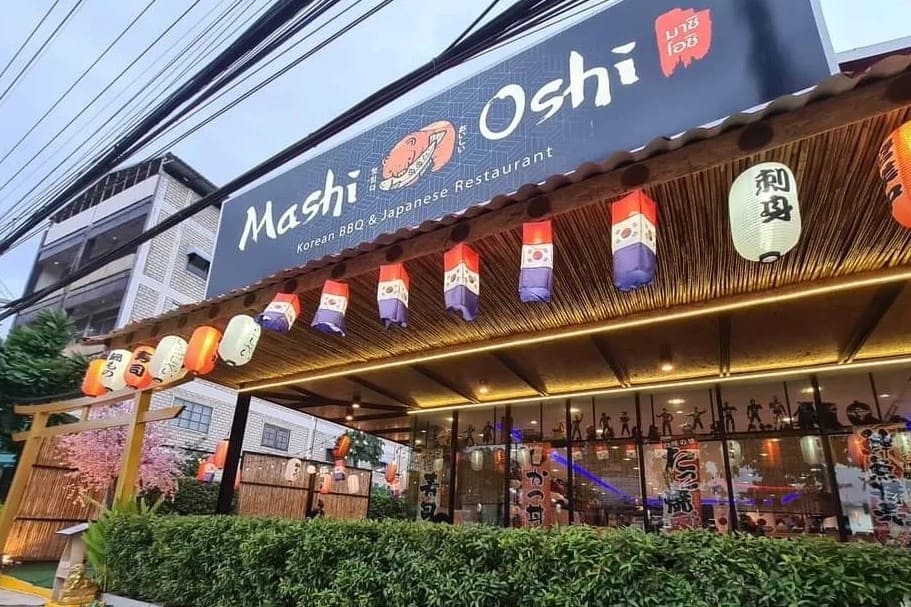 4. Mashi Oshi - 10 ร้านอาหารญี่ปุ่นในโคราช (Korat) รวมร้านอร่อยน่าแวะในเมืองย่าโม