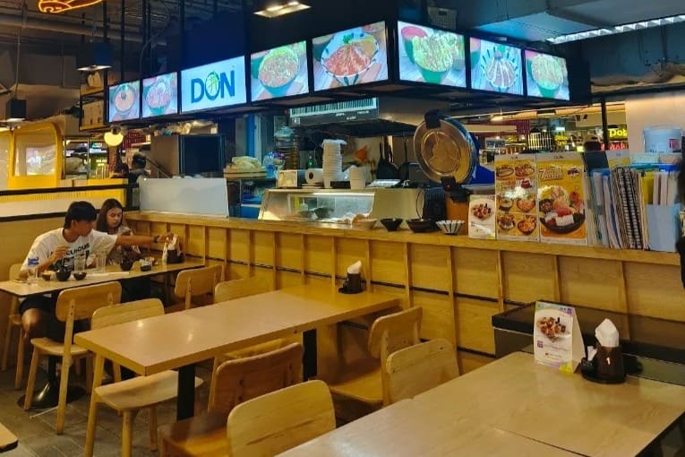 9. DON - 9 ร้านอาหารญี่ปุ่นในสยามเซ็นเตอร์ (Siam Center) พิกัดเด็ดสายกินต้องแวะเช็กอิน