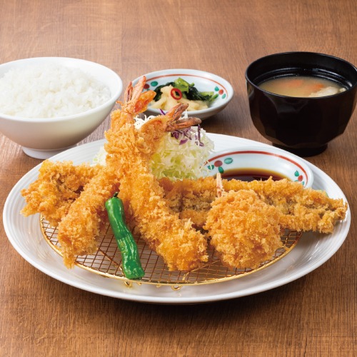 ชุดคัตสึรวมซีฟู้ดนิฮงบาชิ (Nihonbashi Seafood Platter Katsu Set Meal)