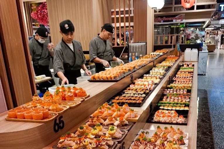 4. Ryujin Sushi Central Phuket Floresta - 8 ร้านอาหารญี่ปุ่น เซ็นทรัลภูเก็ต (Central Phuket) พิกัดความอร่อย ครบทุกสไตล์ 