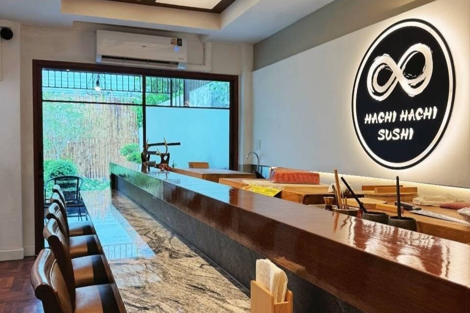 5. Hachi Sushi - 15 ร้านอาหารญี่ปุ่นในหัวหิน (Hua Hin) ปักหมุดพิกัดเด็ด สายปลาดิบ ซูชิ อิซากายะ ห้ามพลาด
