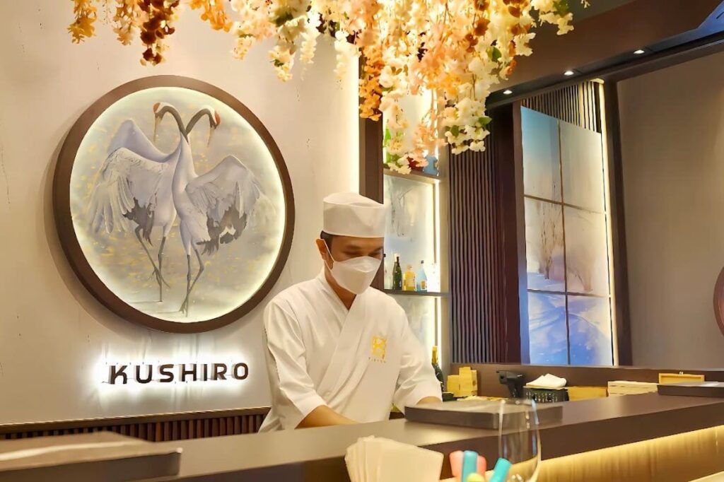 4. Kushiro Omakase and Japanese Dining - 25 ร้านอาหารญี่ปุ่นใกล้ BTS สายสีเหลือง รวมพิกัดเด็ดตลอดเส้นทาง